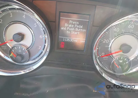 2013 Chrysler Town & Country Touring-L z USA, uszkodzony, nr VIN 2C4RC1CG7DR645396